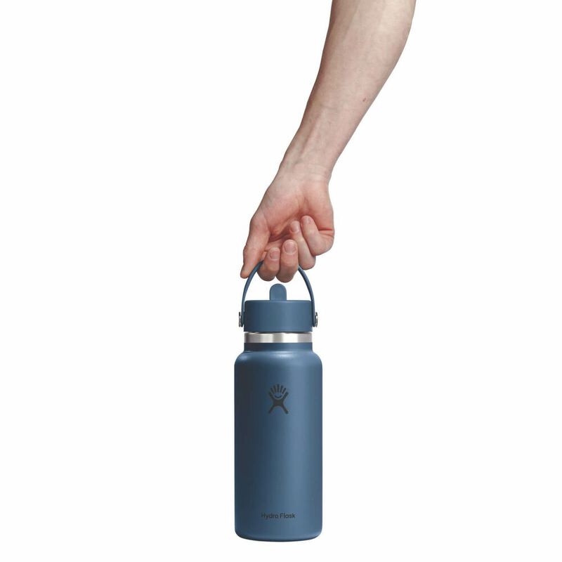 Hydro Flask 32oz (946ml) Wide Mouth With Flex Straw Cap Bottle image number 1